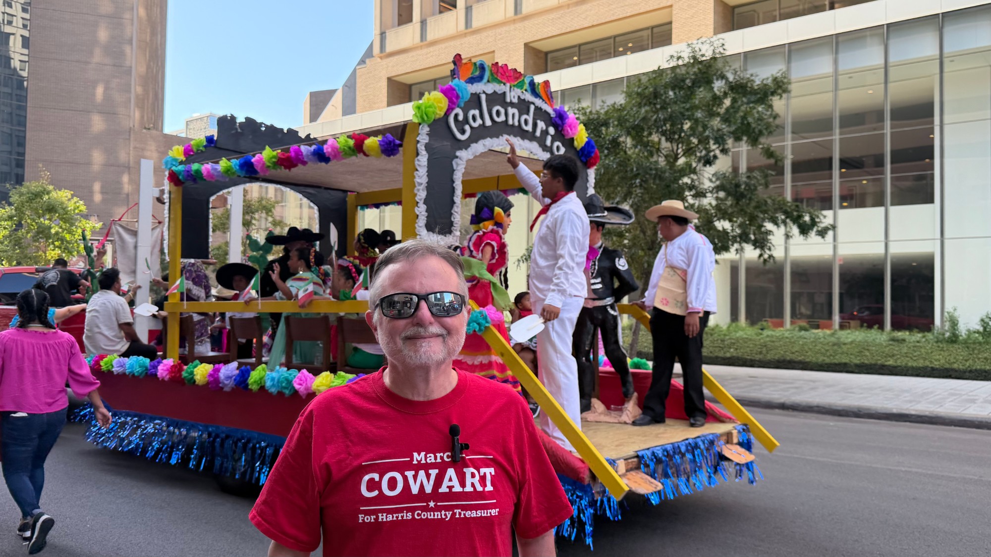 Hispanic Heritage parade float
