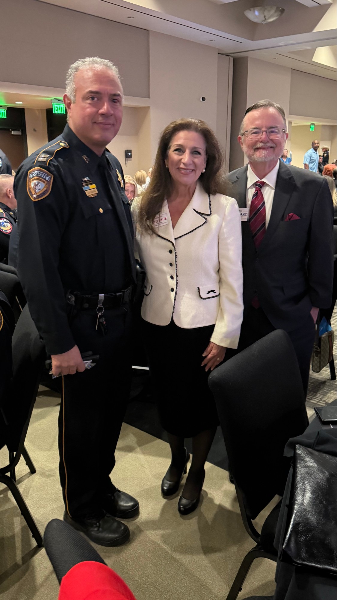 With Sheriff and fellow candidates