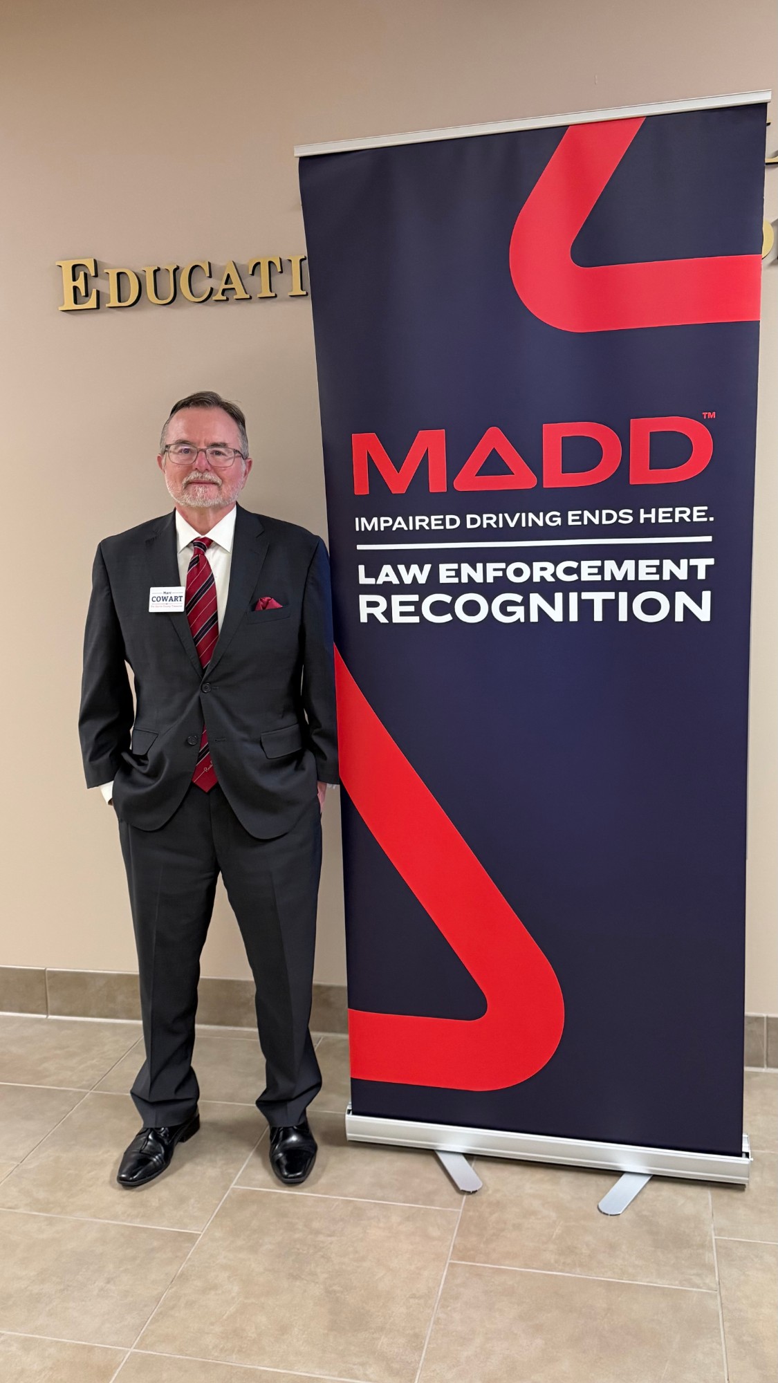 MADD law enforcement recognition event